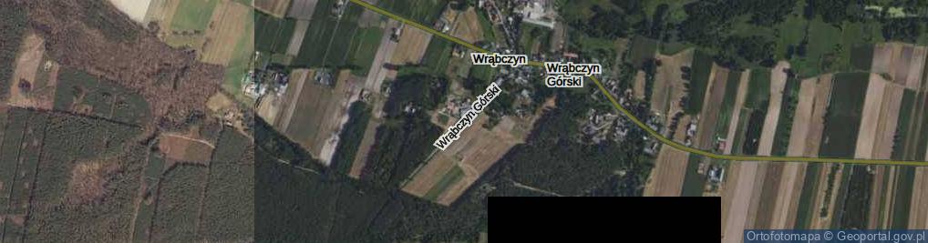 Zdjęcie satelitarne Wrąbczyn Górski ul.